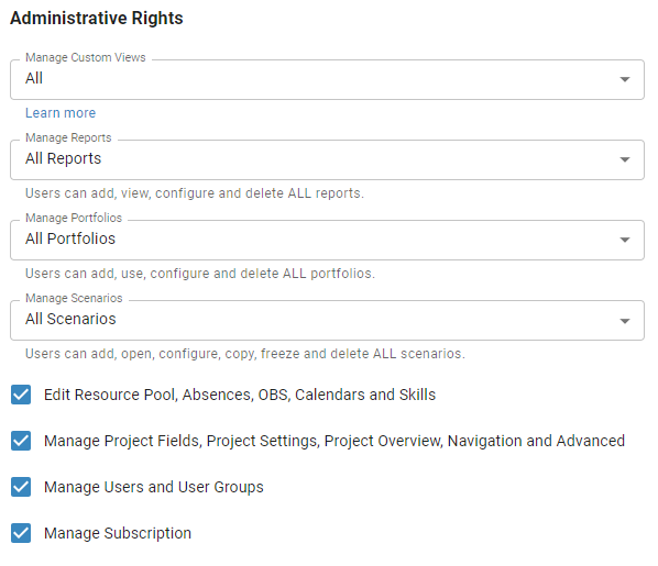 Manage User Groups – Meisterplan Help Center