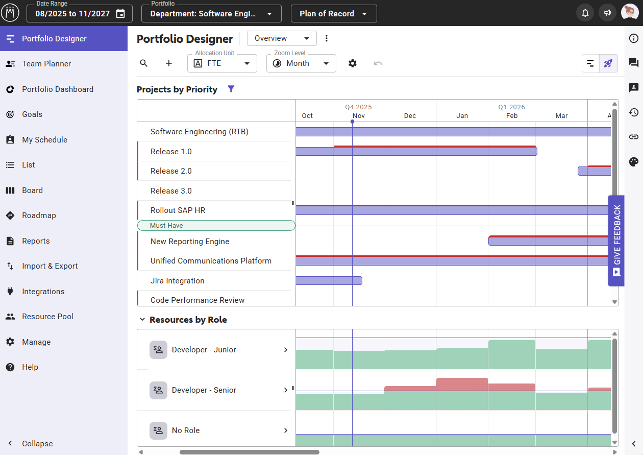 Modernized And Improved Portfolio Designer Beta Meisterplan Help Center