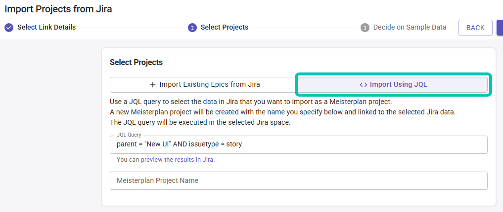 Jira-Import_Select-projects_JQL.png