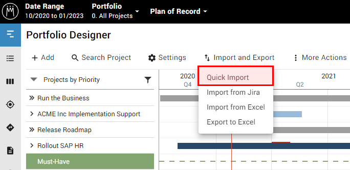 Assigning Employees to Projects – Meisterplan Help Center
