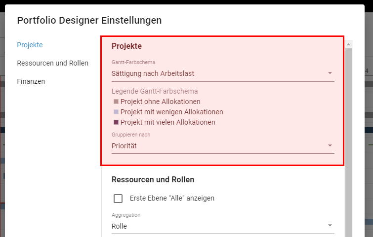 PortfolioDesigner_Einstellungen_Projekte.png