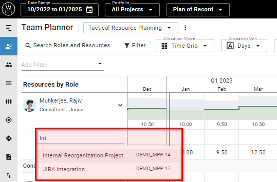 Team Planner - Adding, Editing and Deleting Allocations – Meisterplan ...